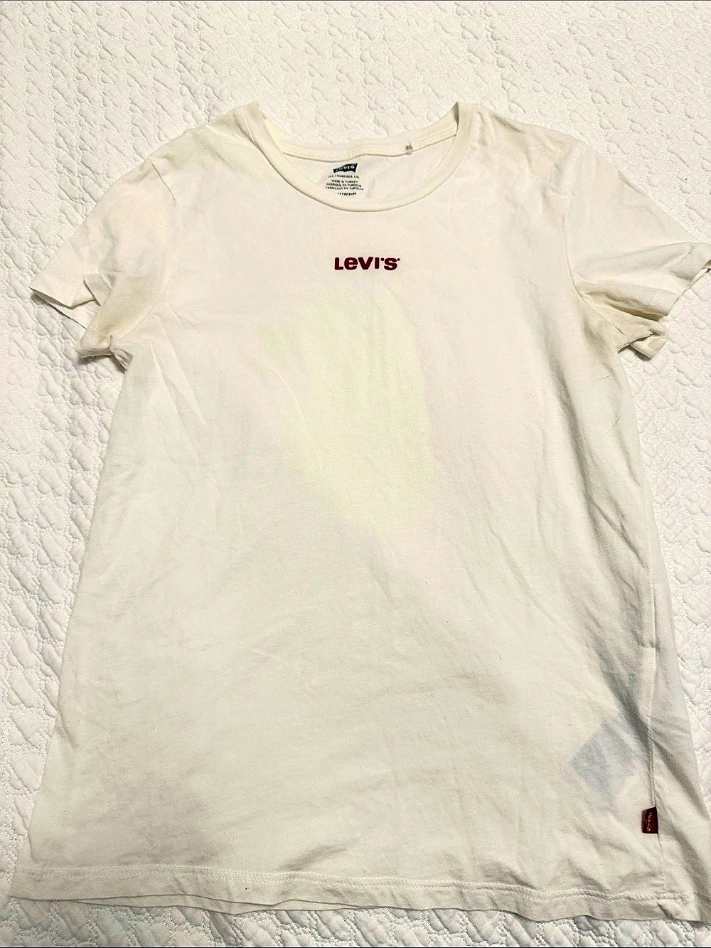 Levi's Graphic T-Shirt Logo Short Sleeve Tee White XS